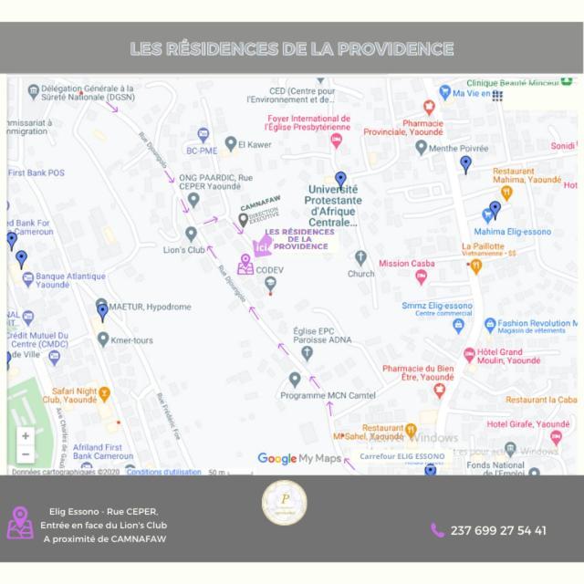 Les Residences De La Providence - Appart Hotel ยาอุนเด ภายนอก รูปภาพ